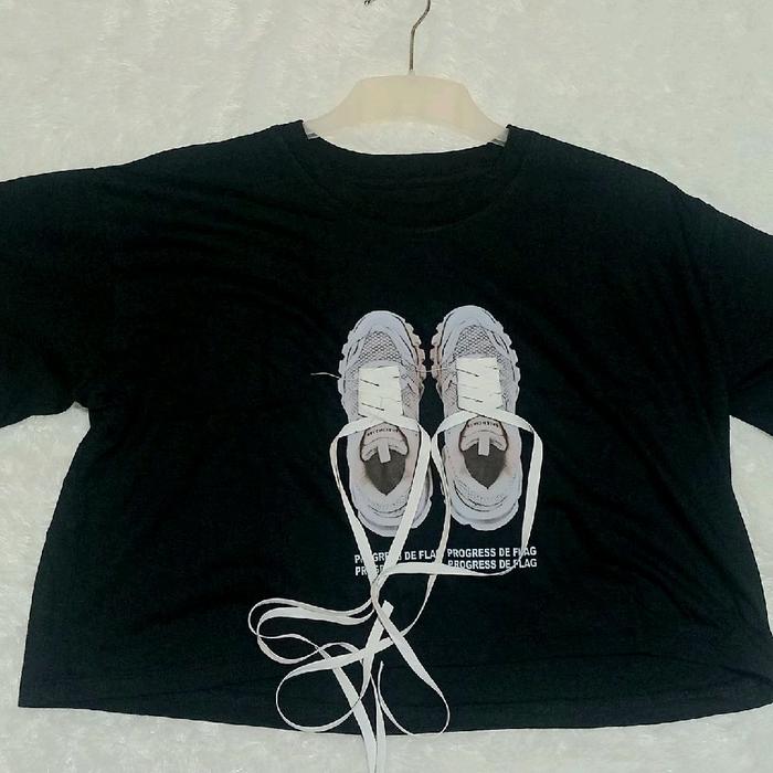 CROP TOP SEPATU TALI TIMBUL VIRAL, NRW RELEASE DAN KEKINIAN
