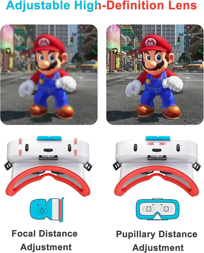 VR Headset for Nintendo Switch OLED Model / Nintendo Switch 3D VR