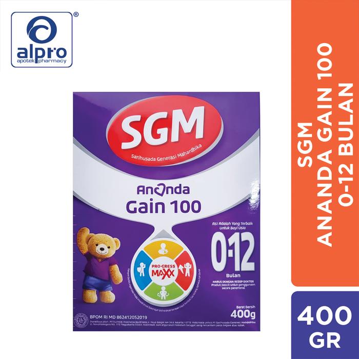 Sgm Ananda Gain 100 400Gr