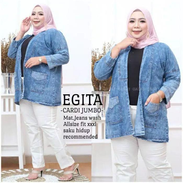 Cardigan Jeans Wanita/Outer Jeans Wanita/Cardigan Outer