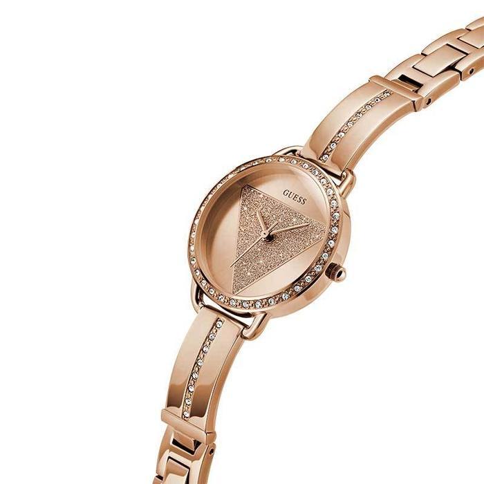 GUESS Ladies Watch TRI BELLINI ROSE GOLD TONE - GW0914L3 #gratisongkir