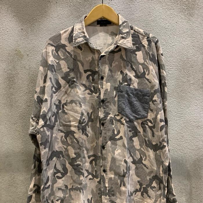 Kemeja LAD Musician Camo Longsleeve Original