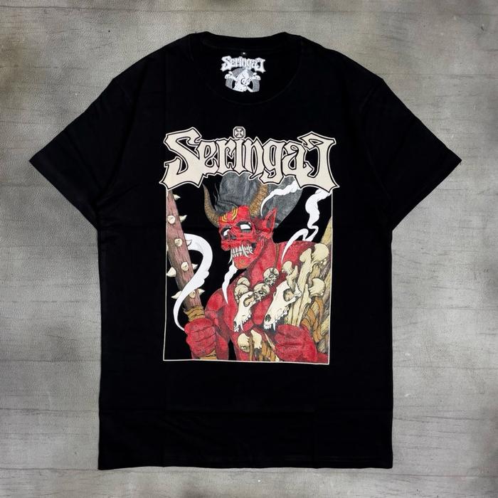 [HOT] Seringai - Seperti Api | Tshirt Black Original Merchandise