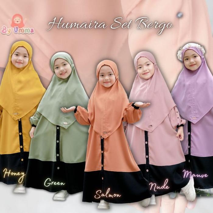 Gamis Anak Set B HUMAIRA By UMMA DAILY