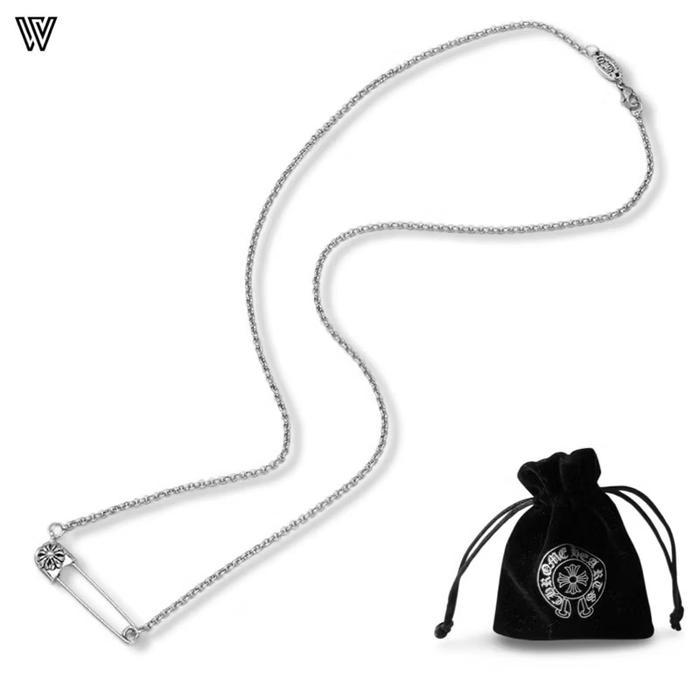 Chrome Hearts Safety Pin Necklace