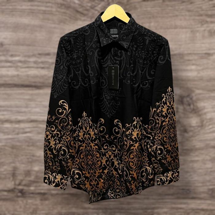 Kemeja Batik Erkape premium lengan panjang pria