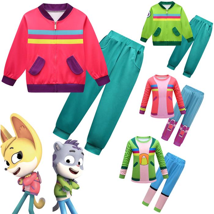 Cosplay Anime The Creature Cases Kit Casey Sports Hoodie Halloween Costume for Kid Coat Jackets Suit