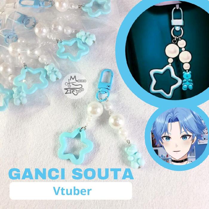 Bagcharm Souta Izumi/ Bagcharm Beruang Bintang Souta Izumi/ Bag charm Beruang Bintang Souta Izumi /