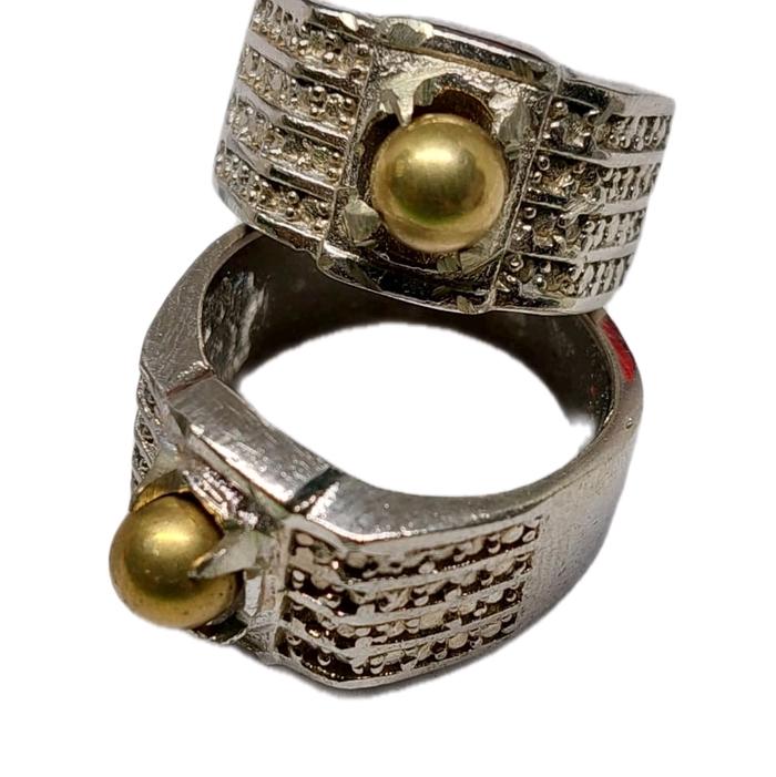 Cincin Lipan badar Emas Ring alpaka Super Batu