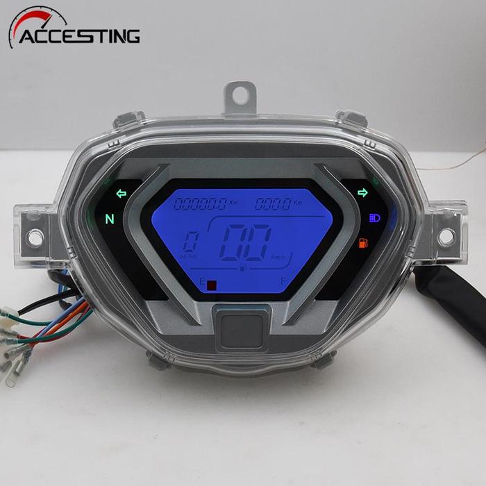 Baru Digital Speedometer Odometer Tachometer untuk Honda Ex5 110 Fi