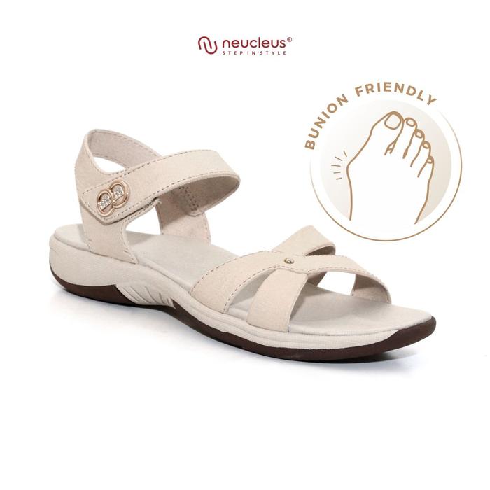 Sandal Wanita Neucleus seri Twist-03 Tinggi 3,5cm Ringan Antislip cocok untuk penderita kaki bunion