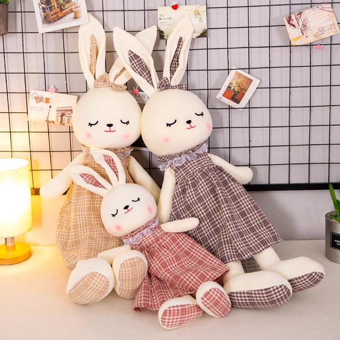 50cm-100cm Fashion Cute Rabbit Doll Stuff Animal Toy Sleeping Mate