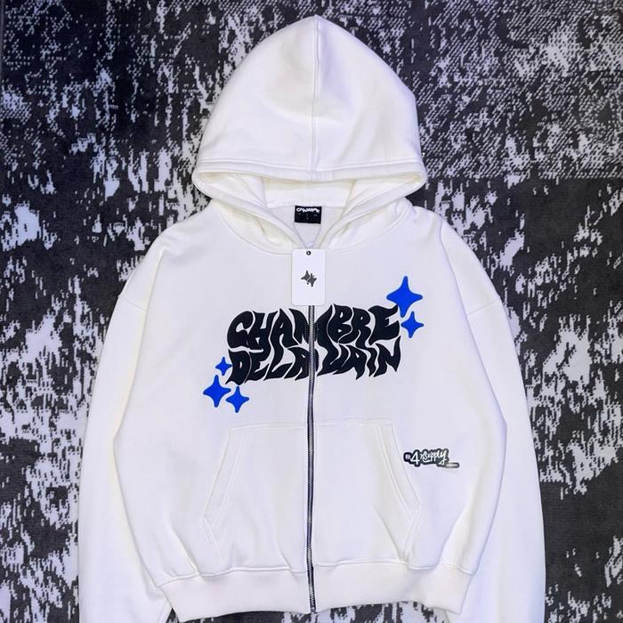 Zipper chmb forever white