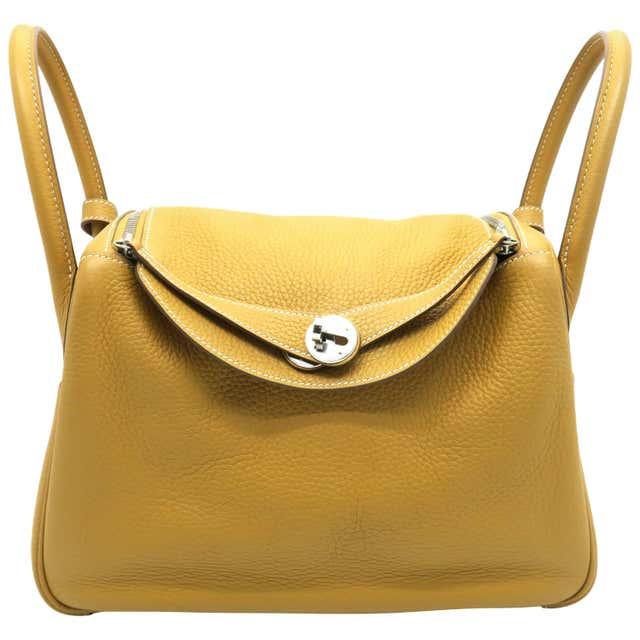 Tas 20Hermes Lindy20 Warna Kuning Premium Selempang Wanita