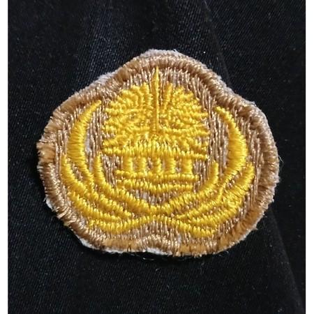 Logo Bordir Korpri Coklat/Khaki / Logo Bordir Korpri Biru / Logo Bordir Korpri Hitam / Logo Bordir K