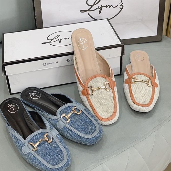 By lyms jeana shoes kekinian Wanita Flat Cewek