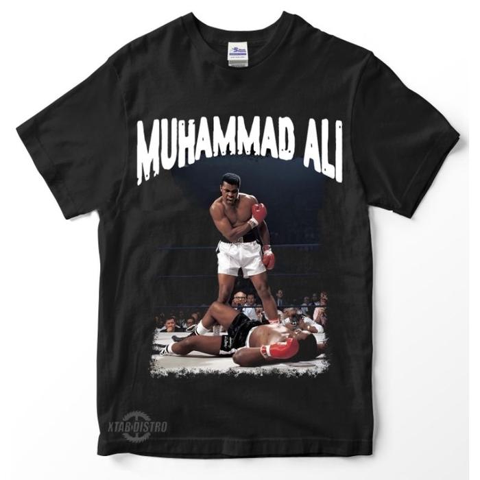 kaos MUHAMMAD ALI Premium tshirt tokoh boxing
