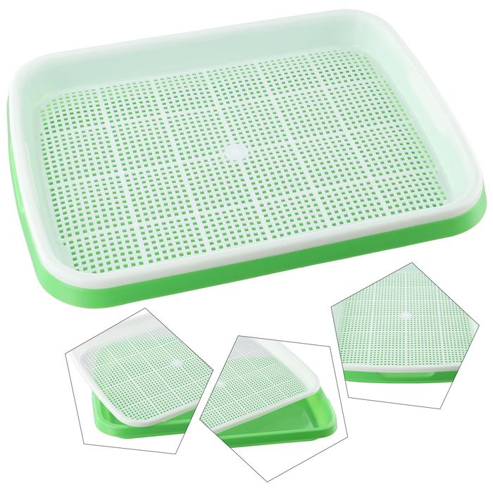 New Durable Nursery Pots Tray Grow Basket Hydroponics Microgreens