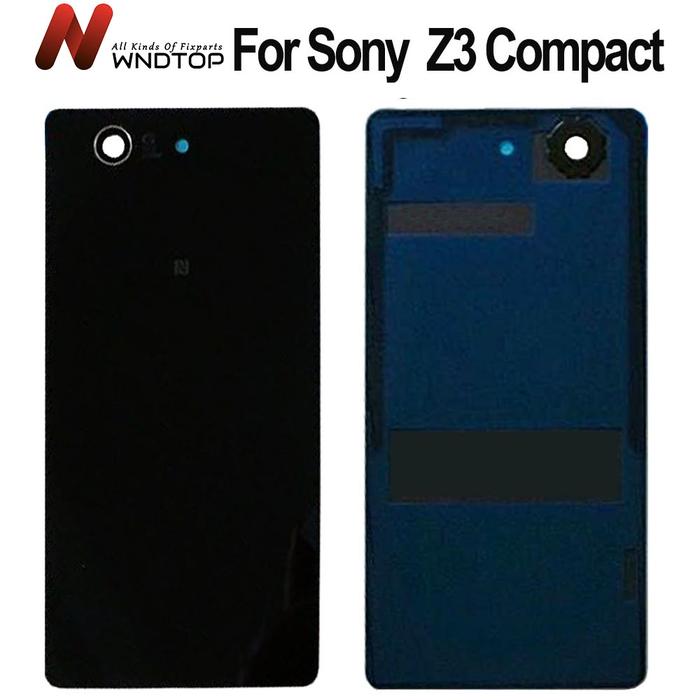 Back Glass For Sony Xperia Z3 Compact Battery Cover Housing Case For