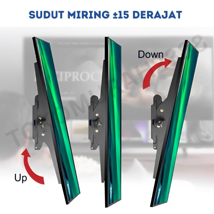 BRACKET TV LED/BRACKET TV 14 s/d 42 inch/Bracket TV TEGAK