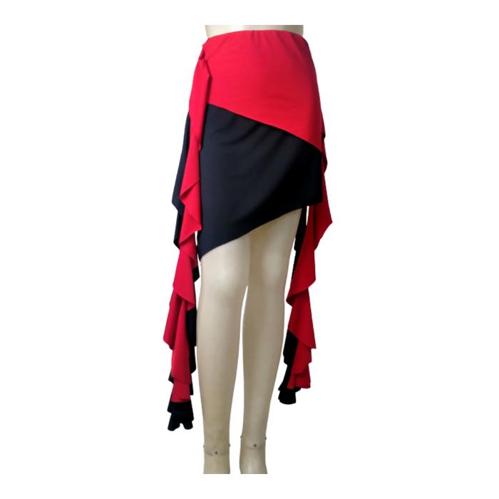 Rok Frilly rok line dance belly dance rumbai panjang
