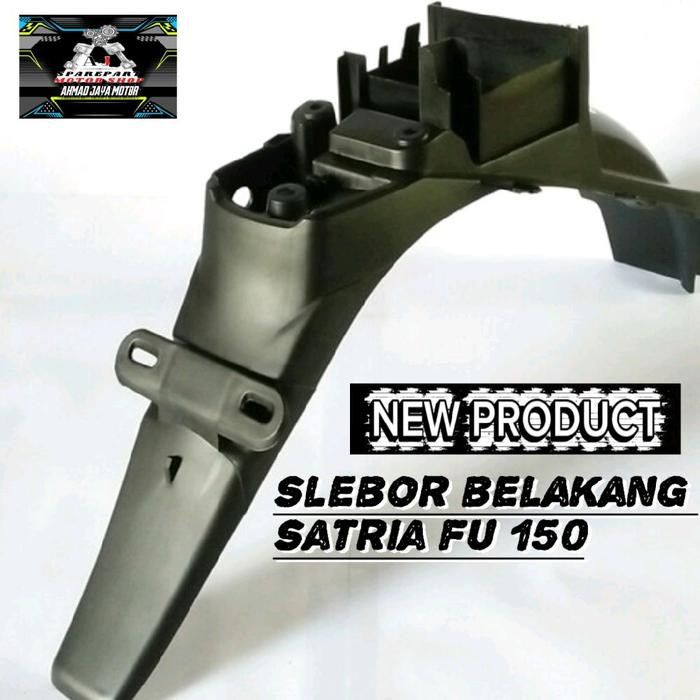 Selebor slebor spakbor Belakang Suzuki Satria Fu 150 fu facelift 2006-2015 fu fi Warna Hitam Pekat B