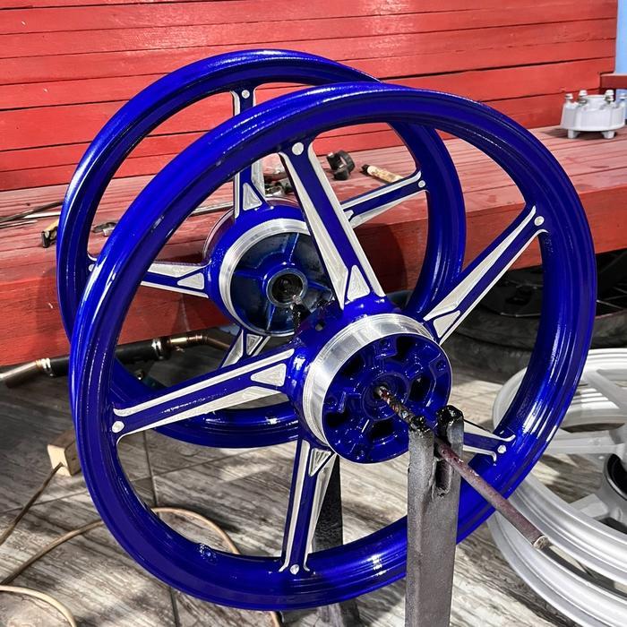 VELG MOTOR VIXION BUBUT ENKEI PNP AL MOTOR
