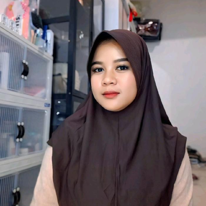 hijab KENAN bergo jersey ukuran L
