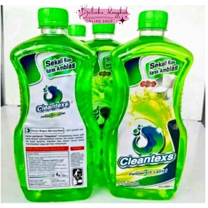 Cleantex 1000ml - Turbo Tex 1000ml - Pembersih Kerak Kamar Mandi Membandel