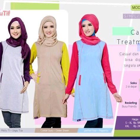 Mutif Tunik 143 Pettiet Four Magenta