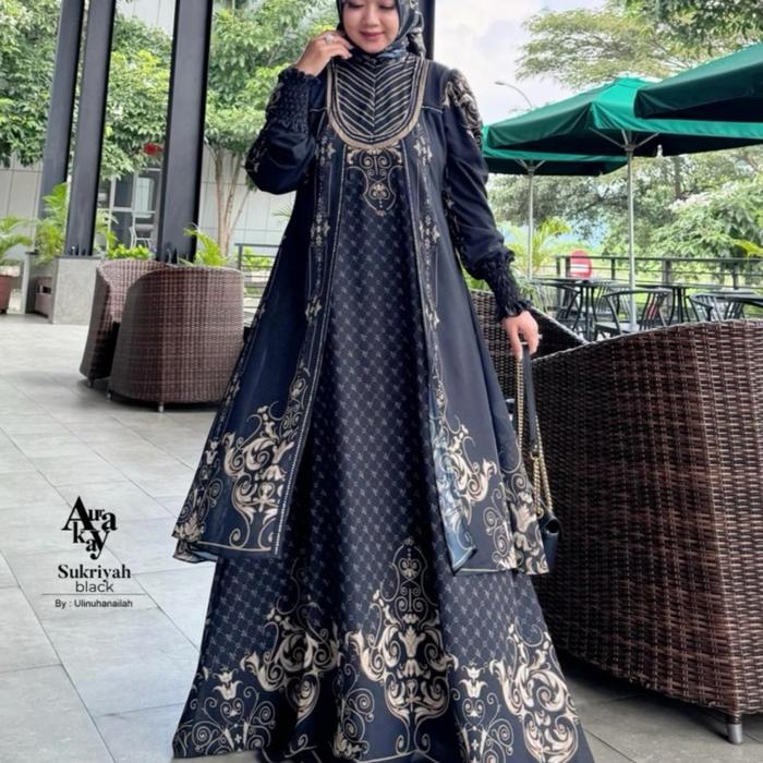 Gamis syarai aurakay set aurakay syari sracf