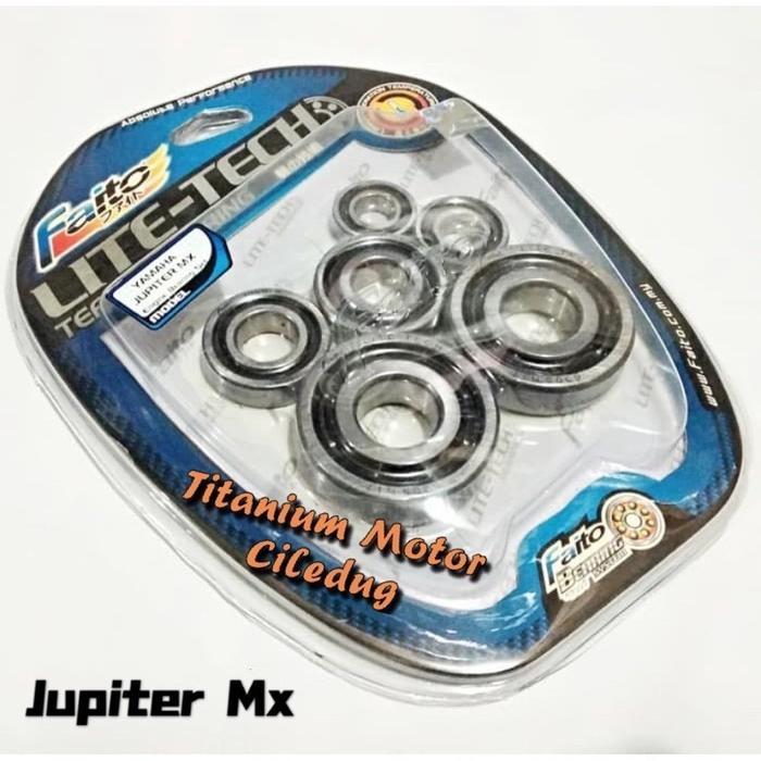 BEARING MESIN SET FAITO LITETECH JUPITER MX 5 SPEED