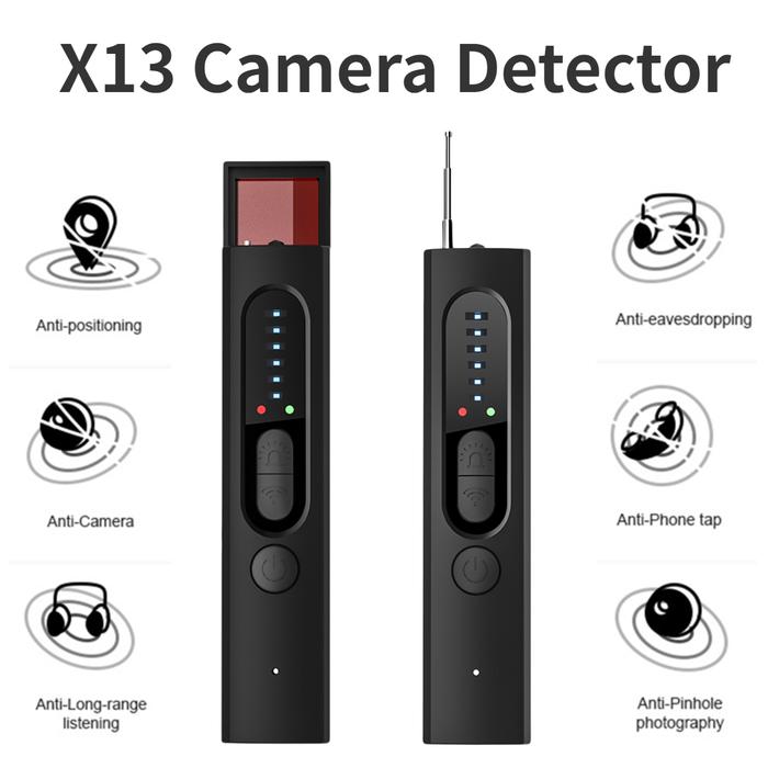 X13 RF Signal Camera Detector Pinhole Camara Scanner Security
