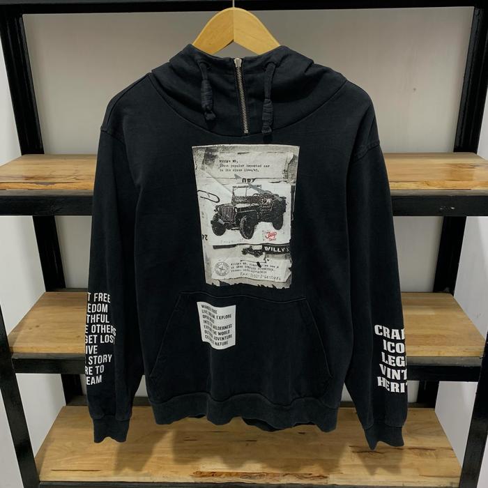 Hoodie Jeep Second Original