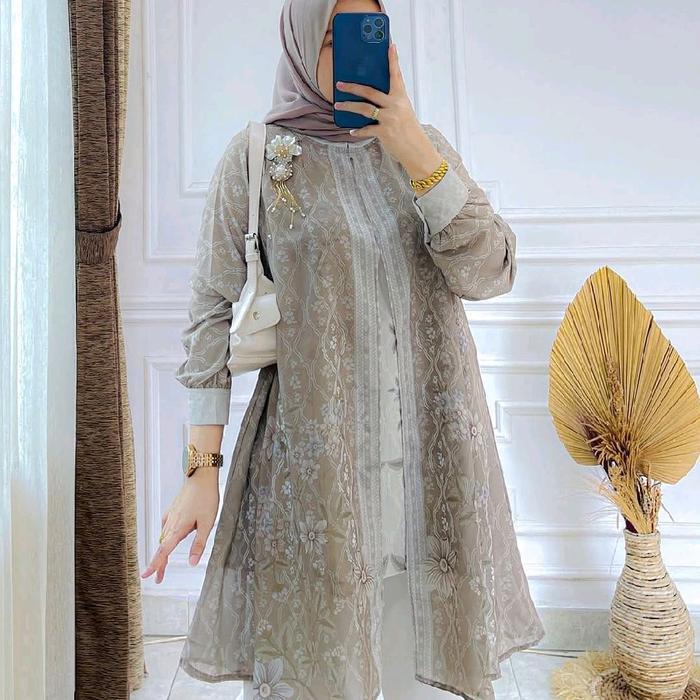 Anggun Tunik by HMF Atasan Muslim