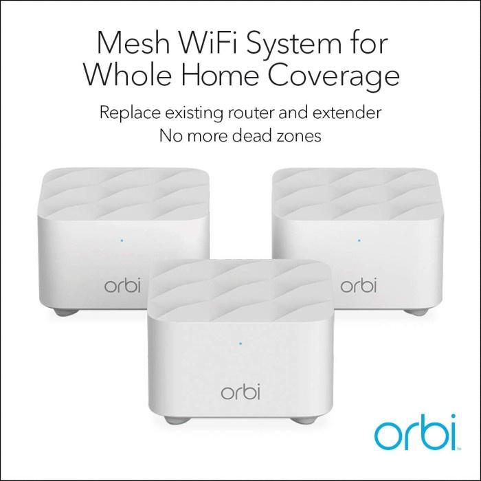 Original Netgear Orbi Home Mesh Wifi Dual/Tri-Band System Router / Satellites