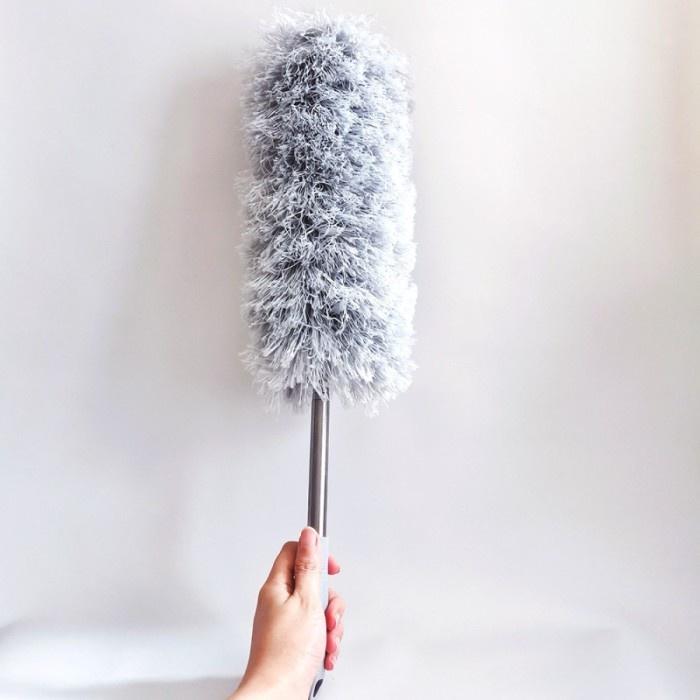 Kemoceng Microfiber Pembersih Debu Tongkat Flexible Telescopic Duster