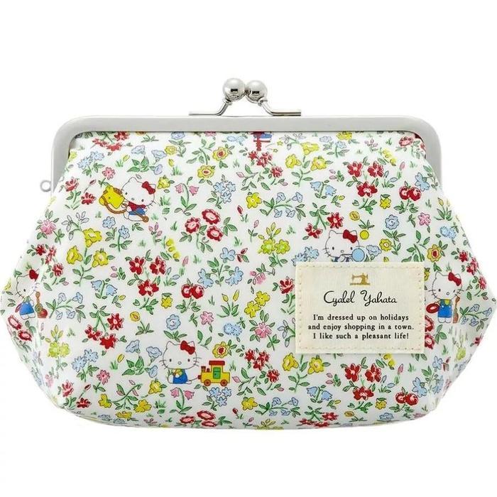 Sanrio Cyalel Yahata Gold Purse | Tas gold flower sanrio