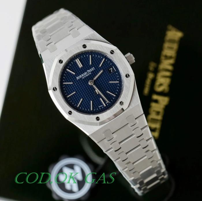 AP THIN SWISS 39MM AudemarsPiguet Watch Royal Oak Jumbo Extra-thin 15202 Blue Dial ZF Factory 39mm