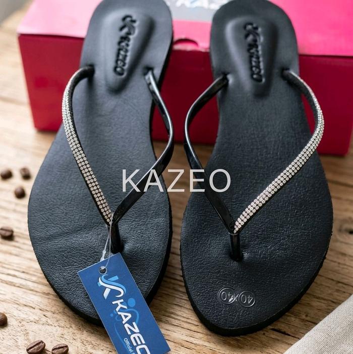 Kazeo Sandal Teplek Karet Official dengan Desain Elegan dan Nyaman untuk Penggunaan Sehari-hari Jepi
