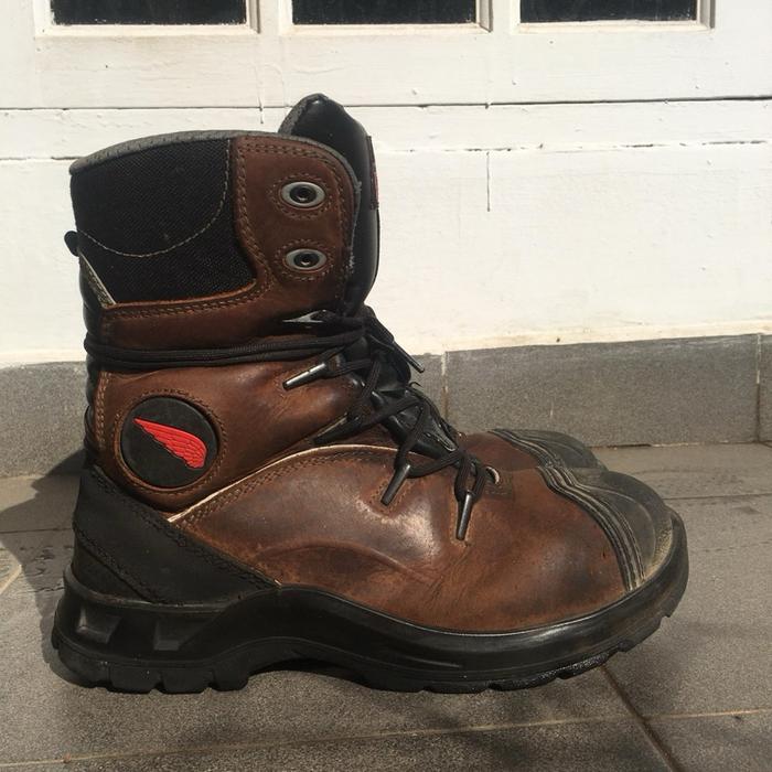 Sepatu safety red wing 3229 Boots Pria Kerja Safety Shoes