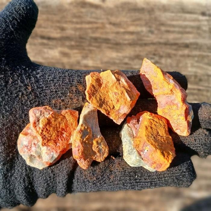 DS707 Orpiment Realgar Stone | Natural Arsenic Mineral