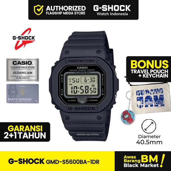 G-Shock Gshock Gmd-S5600Ba-1Dr Gmd-S5600Ba Gmd-S5600 Gmds5600Ba