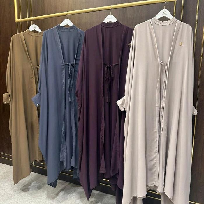 gamis kaftan by shellasaukia premium 1000%