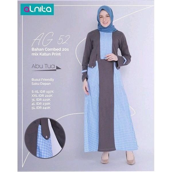 Gamis Promo Cuci Gudang By Alnita