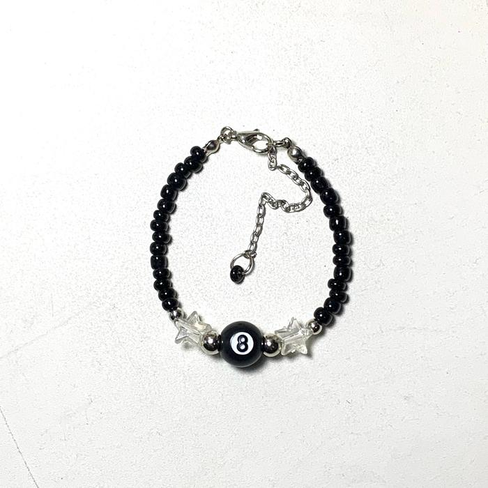 Black biliard bracelets | gelang bola biliard