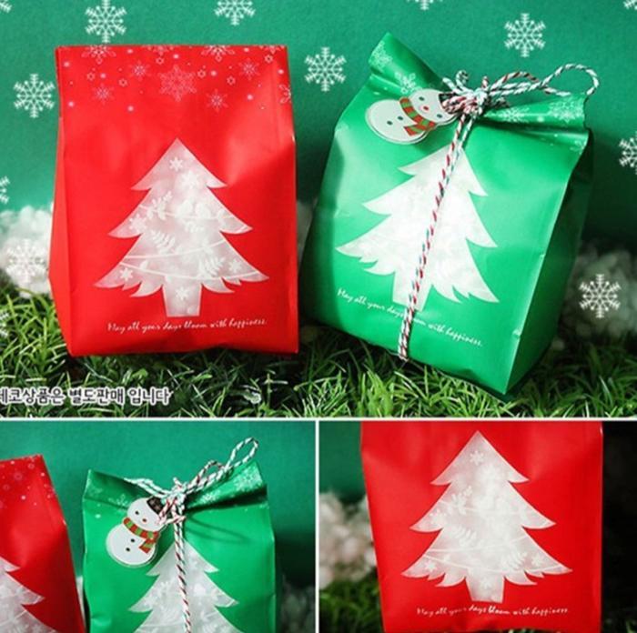Plastik bingkisan permen kue natal candy goodie bag cbtr