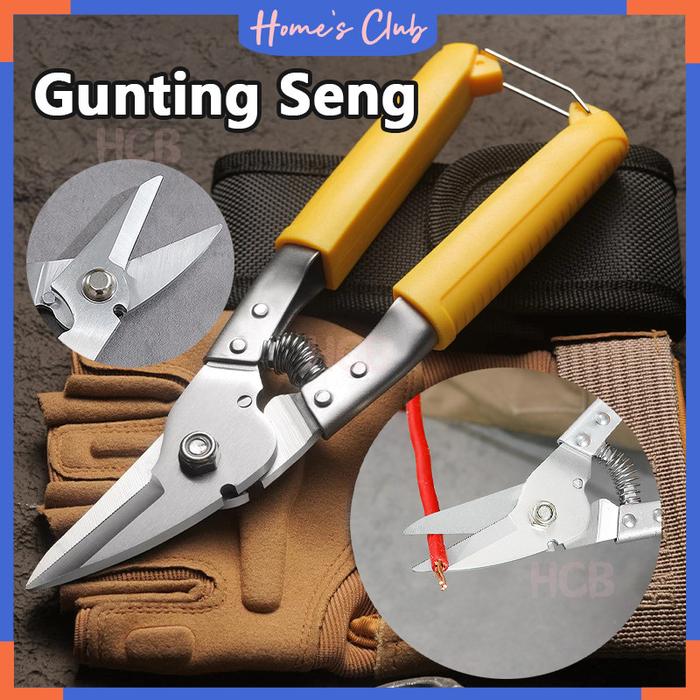 Deli Tin Snip / Gunting Seng / Gunting Baja Ringan