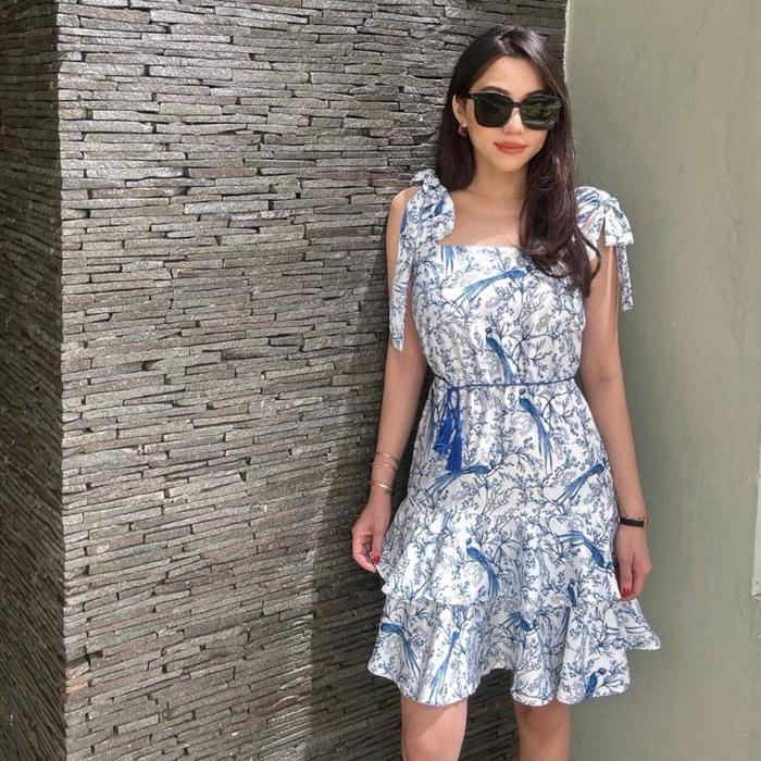 ￼Mnk.co Ai Dress Satin Dress Imlek Wanita Mini
