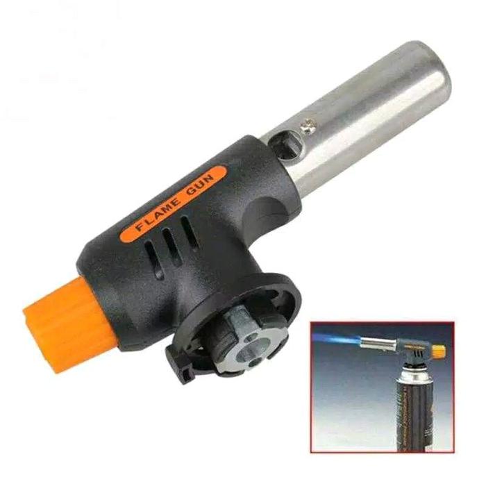 Gas Torch Portable Las Aluminium Soldering Kepala Obor Pemantik